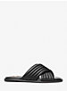 Portia Quilted Leather Slide Sandal image number 1