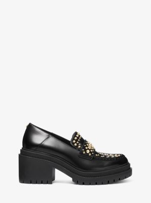 Rocco Astor Studded Leather Loafer