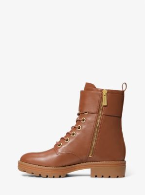 Rory Leather Combat Boot | Michael Kors