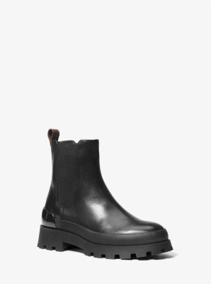 Chelsea Boot Rowan aus Leder und Logostoff image number 0