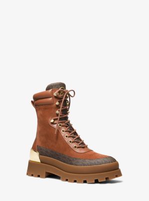 Rowan Suede and Logo Boot image number 0