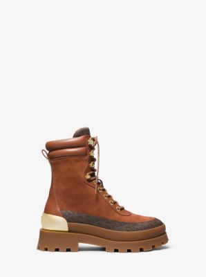 Rowan Suede and Logo Boot image number 1