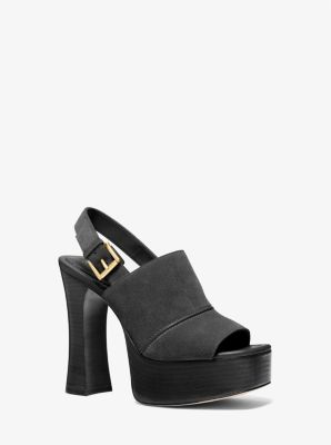 Michael kors cheap suede sandals