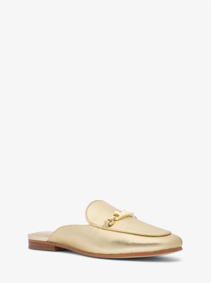 Michael kors deals loafers gold