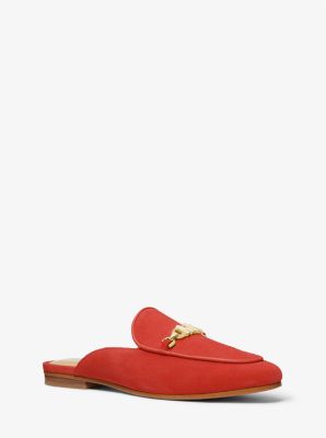 michael kors red loafers