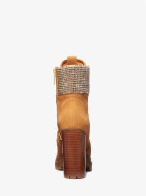 Yvonne Embellished Nubuck Boot