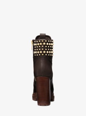 Yvonne Studded Leather Boot