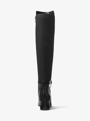 michael kors aileen leather boot