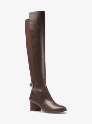 michael kors aileen leather boot