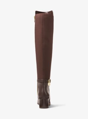 michael kors aileen leather boot