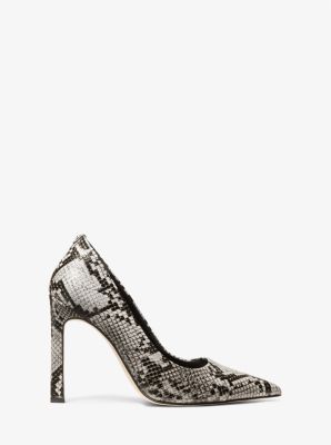 Amara Snake Embossed Leather Pump image number 1