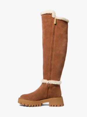 Asher Suede and Faux Shearling Boot image number 2