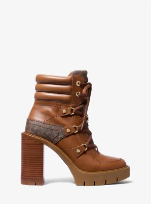 Asher Leather and Empire Monogram Boot image number 1