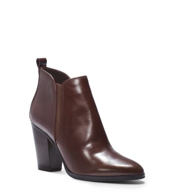 michael kors ankle boots brown