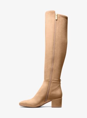 Braden Knee-High Riding Boot in CAMEL | Michael Kors