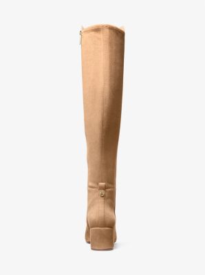 Braden Knee-High Riding Boot in CAMEL | Michael Kors