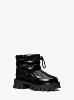 Barton Crackled Patent Leather Boot image number 0