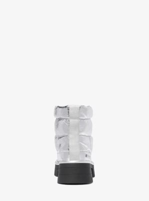 Stiefel Barton aus Leder in Metallic-Krakelee-Optik image number 2