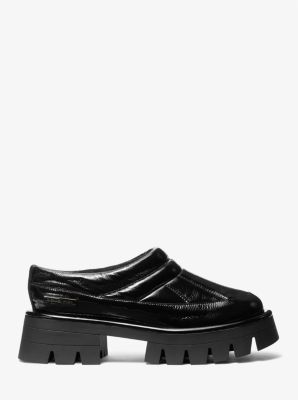 Barton Crackled Patent Leather Slip-On Mule image number 1