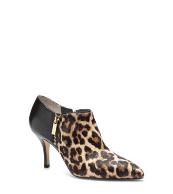 Clara Leopard Hair Calf Ankle Boot | Michael Kors