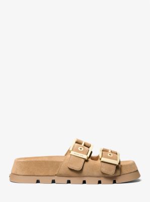 Colby Suede Flat Sandal image number 1