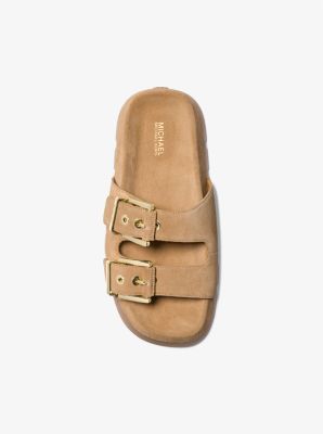 Colby Suede Flat Sandal image number 3