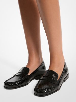 Carlson Crackled Patent Leather Loafer image number 4