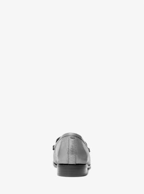 Carlson Crackled Metallic Leather Loafer image number 0