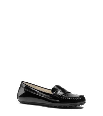 michael kors patent leather loafers