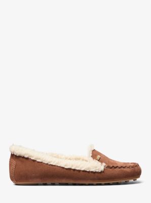 Eve Suede and Faux Shearling Moccasin image number 1