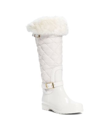 michael kors fulton quilted boots