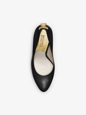 Michael kors cheap hamilton leather pump