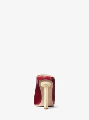 Escarpin mule Halle en cuir