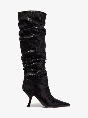 Stiefel Luna mit Pailletten