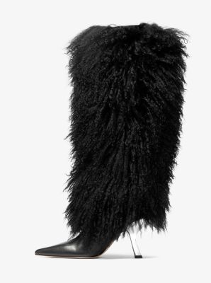 Luna Shearling and Leather Boot image number 2