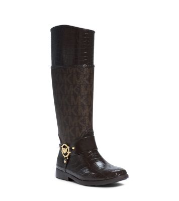 Mk Croco Tall Rainboot Michael Kors