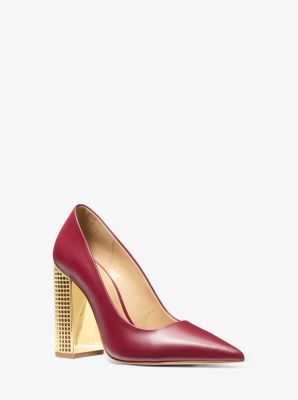 Maxine Leather Pump Michael Kors Canada