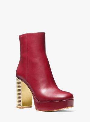 Michael kors platform boots hotsell