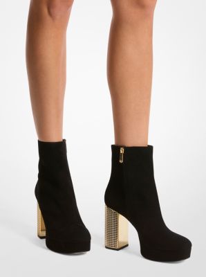 Michael kors suede boots online