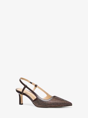 MK Slingpumps Alora Aus Wildleder - Braun