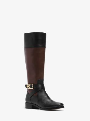 Bryce Leather Boot by Michael Kors