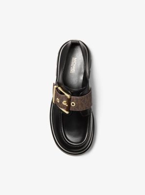 Loafer Colby aus Leder mit Besatz aus Signature-Logostoff image number 3