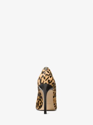 Pumps Elyse aus Kalbshaar mit Leopardenmuster