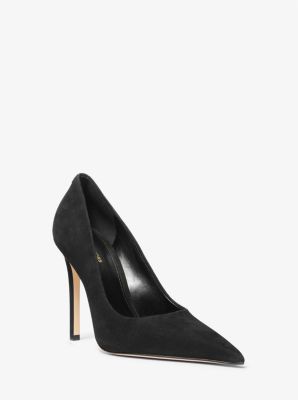 MK Pumps Elyse Aus Wildleder - Schwarz