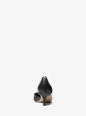 Elyse Leather Pump in BLACK | Michael Kors