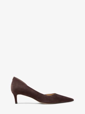 Elyse Suede Kitten Pump image number 1