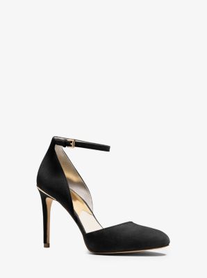 michael kors suede pumps