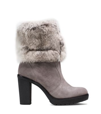 Michael kors boots clearance fur