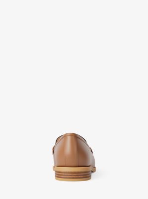 Loafer Lex in pelle con logo image number 3