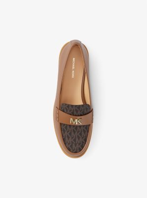 Loafer Lex in pelle con logo image number 5